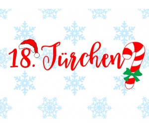 ADVENTSKALENDER 18. Dezember - Stickserie ITH Postkarte Teebeutel